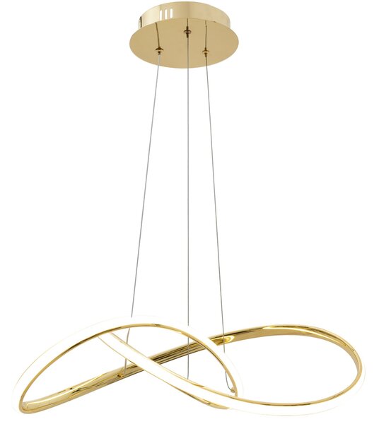 Toolight Toolight, LED stropní svítidlo, neutrální světlo 4000K, 32W, APP1601-CP, zlatá lesklá, OSW-05478