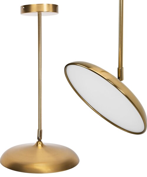 Toolight Toolight, LED stropní svítidlo APP1281-CP Gold, zlatá lesklá, OSW-05183
