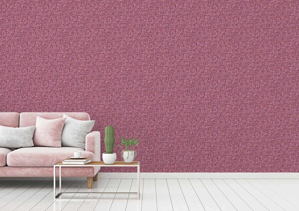 A.S. Création | Vliesová tapeta na zeď AP Jungle Chic 37706-5 | 0,53 x 10,05 m | červená, růžová