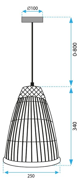 Toolight Rea, Stropní svítidlo APP1328-1CP, OSW-02462