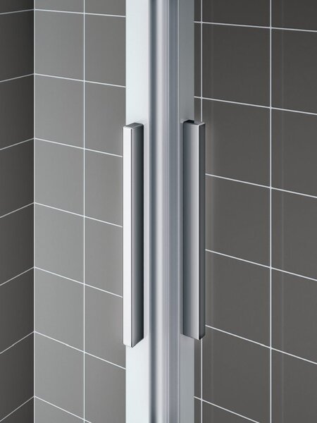 Čtvercový sprchový kout Kermi Cada XS 90x90 cm - E2R 09020 PVK+E2L 09020 PVK