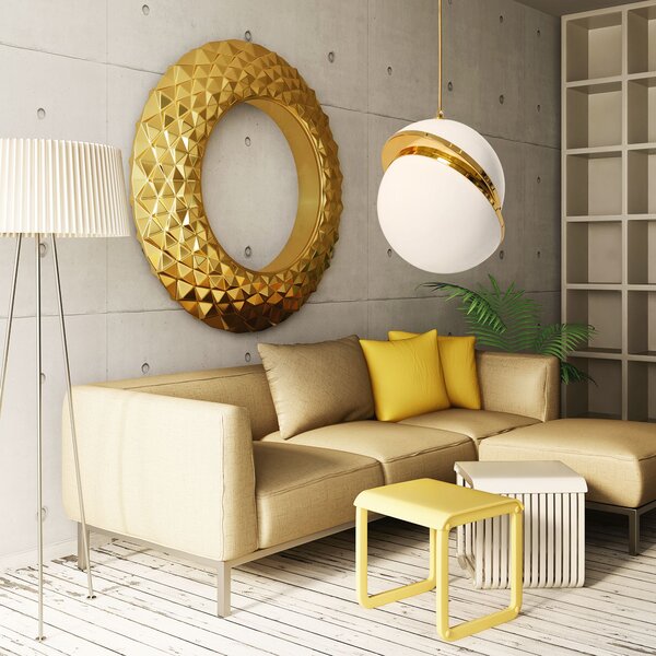 Toolight Závěsná stropní lampa Umělecká Koule APP481-1CP