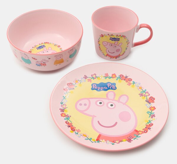 Sinsay - Keramický talíř s potiskem Peppa Pig - vícebarevná
