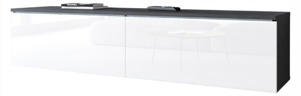 Lowboard APOLLO II, TV stolek 140 Cm, police pod TV
