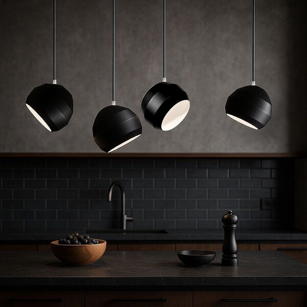 Toolight Závěsná stropní lampa s kuličkou APP381-1CP