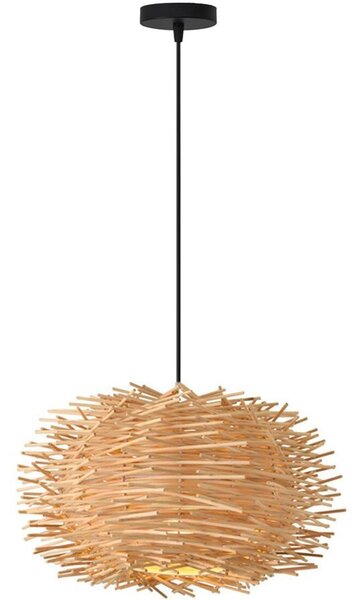 Toolight Toolight, bambusové závěsné svítidlo ve stylu BOHO NATURAL 1xE27 APP884-1CP, OSW-05244