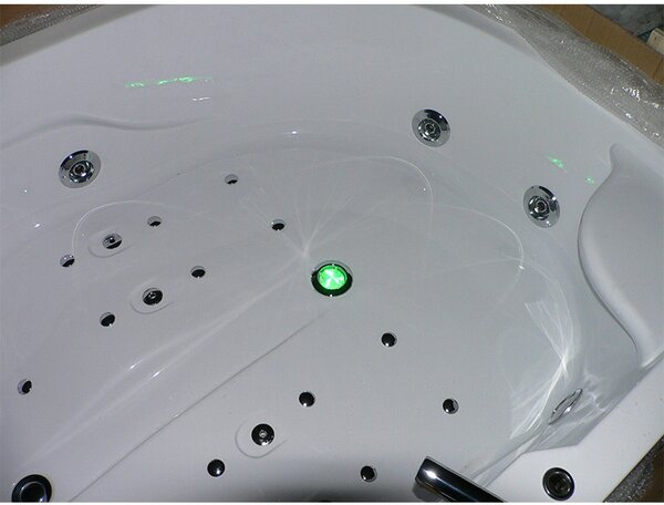 BPS-koupelny Hydromasážní vana HYD-CA631R 180x120 PRAVÁ bez ohřevu vody
