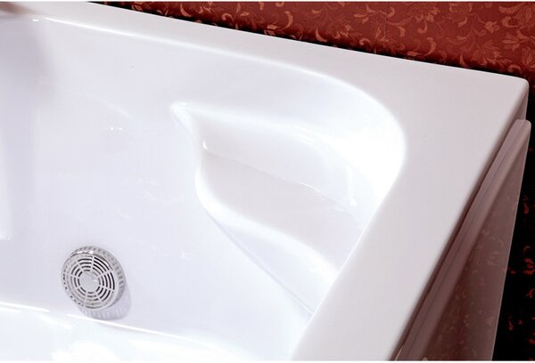 BPS-koupelny Hydromasážní vana HYD-CA631R 180x120 PRAVÁ bez ohřevu vody