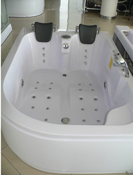 BPS-koupelny Hydromasážní vana HYD-CA631R 180x120 PRAVÁ bez ohřevu vody
