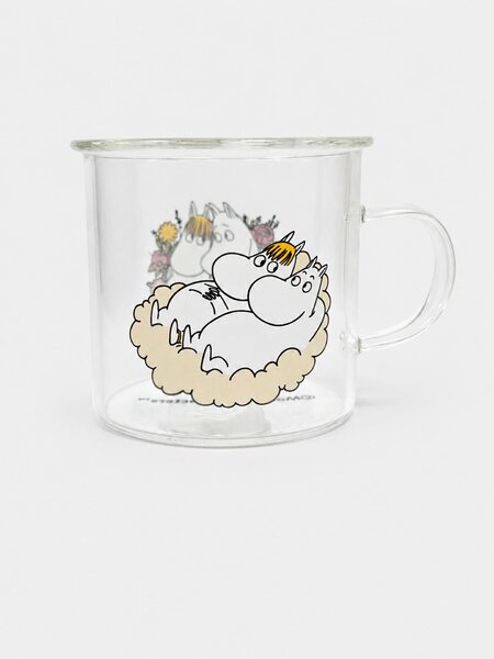 Sinsay - Skleněný hrnek s uchem The Moomins - vícebarevná