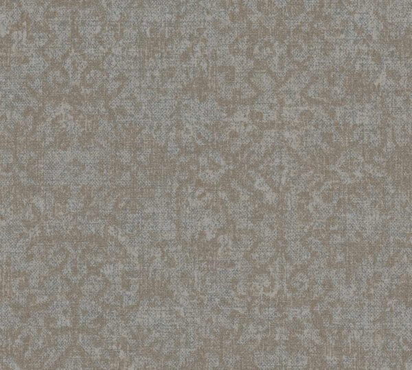 A.S. Création | Vliesová tapeta na zeď Desert Lodge 38521-3 | 0,53 x 10,05 m | metalická, hnědá, šedá