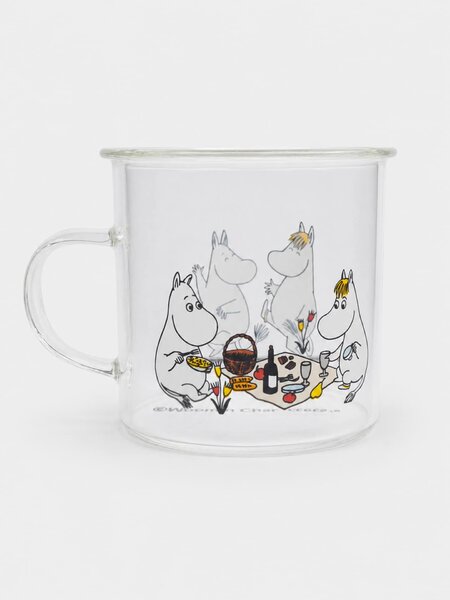 Sinsay - Skleněný hrnek s uchem The Moomins - vícebarevná
