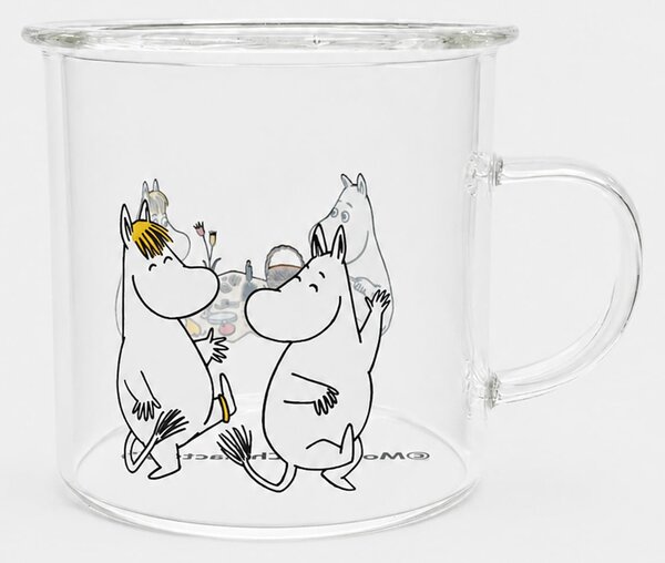 Sinsay - Skleněný hrnek s uchem The Moomins - vícebarevná