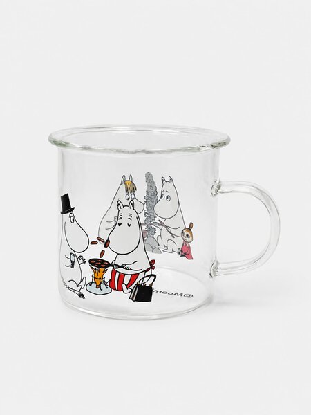 Sinsay - Skleněný hrnek s uchem The Moomins - vícebarevná