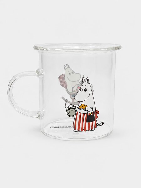 Sinsay - Skleněný hrnek s uchem The Moomins - vícebarevná