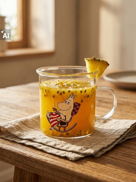 Sinsay - Skleněný hrnek s uchem The Moomins - vícebarevná