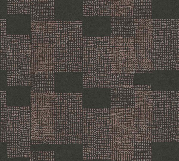 A.S. Création | Vliesová tapeta na zeď Desert Lodge 38525-2 | 0,53 x 10,05 m | metalická, šedá