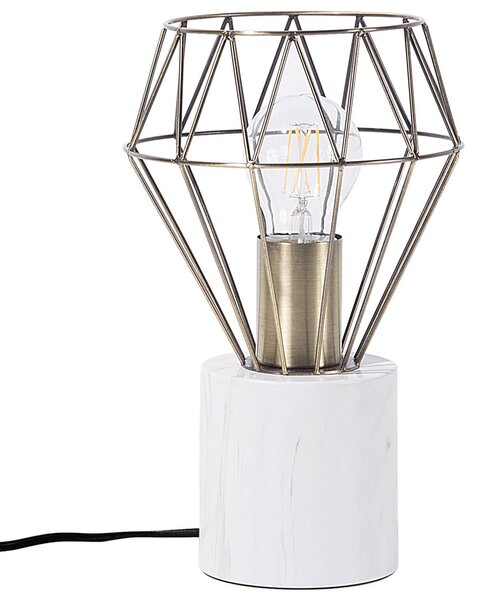 Stolní lampa MOONI Kov Mosazná