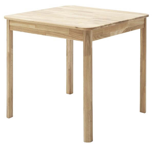Jídelní stůl OSKAR masivní dub divoký Velikost stolu 80x80