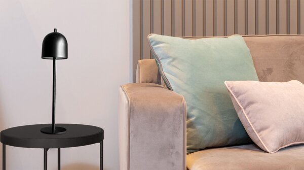Toolight Toolight, bezdrátová noční USB lampa APP1358-T, černá matná, OSW-08621