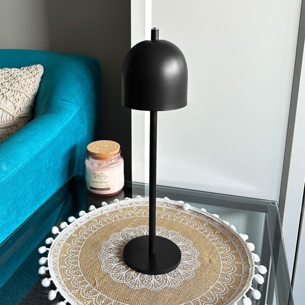Toolight Toolight, bezdrátová noční USB lampa APP1358-T, černá matná, OSW-08621