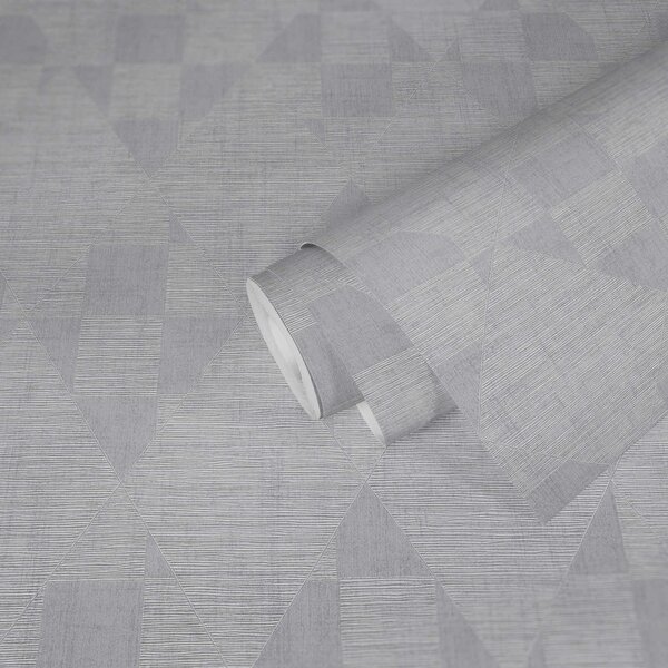 A.S. Création | Vliesová tapeta na zeď Titanium 3 38196-1 | 0,53 x 10,05 m | metalická, šedá