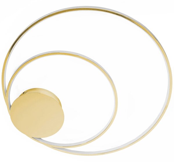 Toolight - LED stropní svítidlo + dálkové ovládání APP803-C, zlatá, OSW-09752
