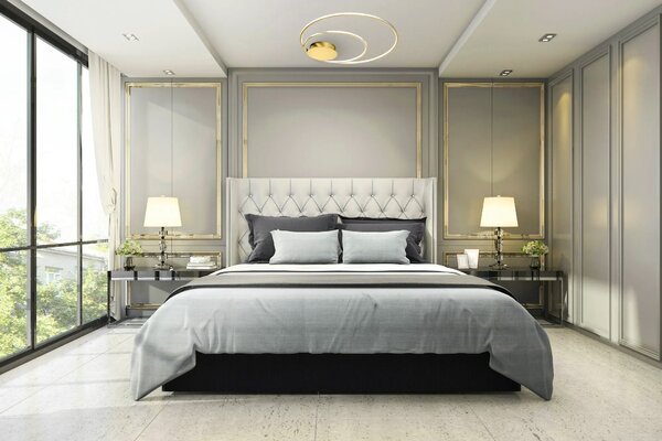 Toolight - LED stropní svítidlo + dálkové ovládání APP803-C, zlatá, OSW-09752