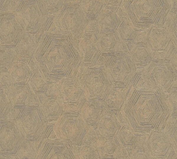 A.S. Création | Vliesová tapeta na zeď My Home My Spa 38698-3 | 0,53 x 10,05 m | metalická, šedá