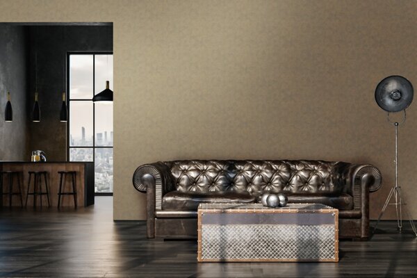A.S. Création | Vliesová tapeta na zeď My Home My Spa 38698-3 | 0,53 x 10,05 m | metalická, šedá