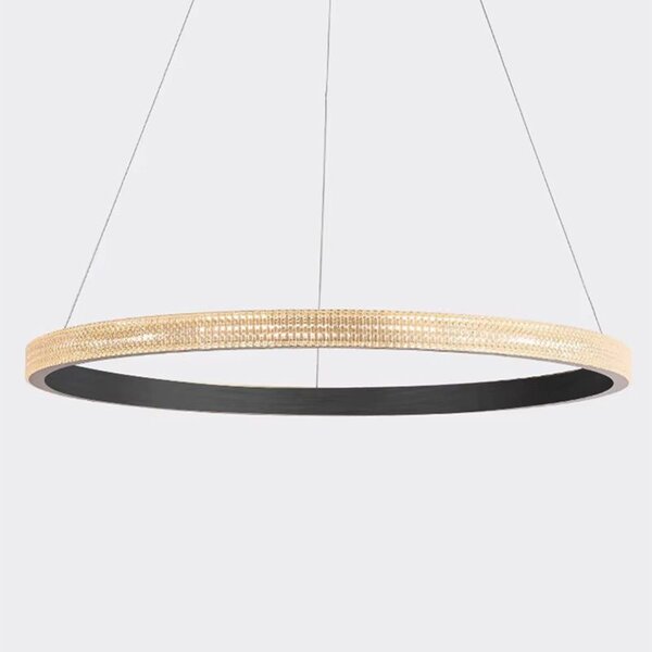 Toolight Toolight, LED stropní svítidlo, 4000K, 24W, APP1512-CP, černá, OSW-05473