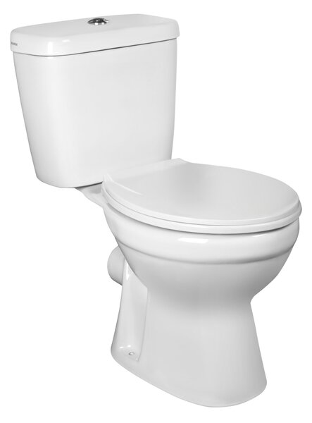 Novoterm WC kombi NV-Clear ZO se zadním odpadem a WC sedátkem