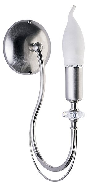 Jupiter 1689 - Nástěnné svítidlo MELANI 1xE14/40W/230V stříbrná