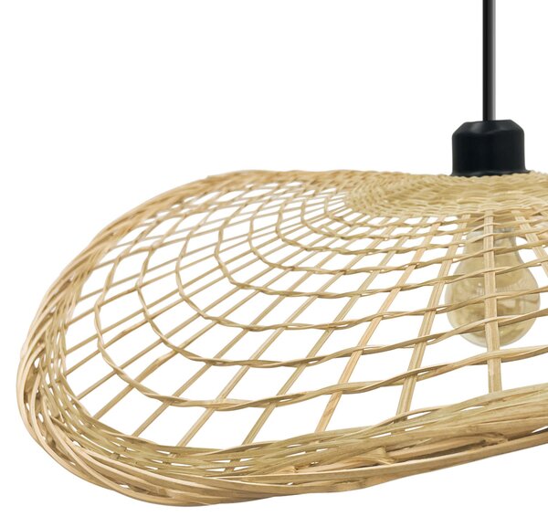Toolight Boho, stropní svítidlo 1xE27 APP1541-1CP, hnědá-černá, OSW-06977