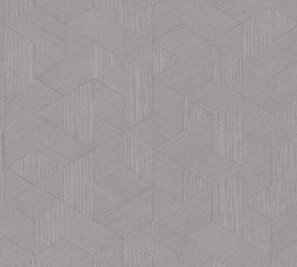 A.S. Création | Vliesová tapeta na zeď VIlla 37561-5 | 0,53 x 10,05 m | šedá