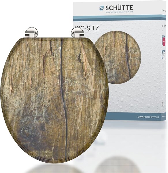 Eisl Sanitär WC prkénko MDF Solid Wood 80024