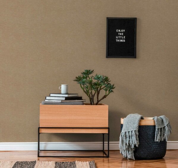 A.S. Création | Vliesová tapeta na zeď Hygge 2 38597-1 | 0,53 x 10,05 m | béžová, hnědá