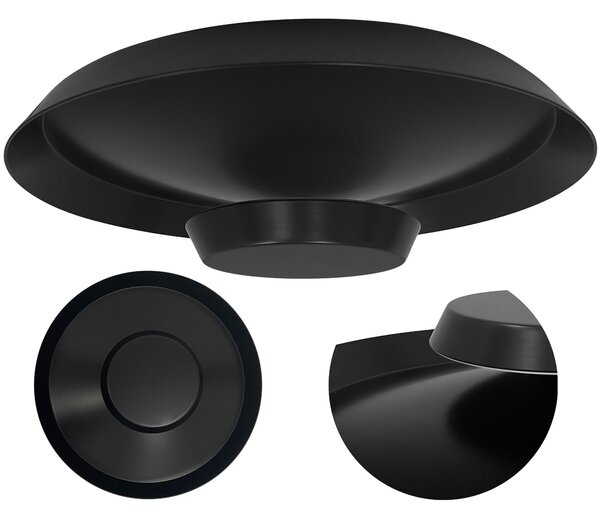 Toolight Toolight, LED stropní svítidlo 40cm, 14W, APP1461, černá, OSW-04189