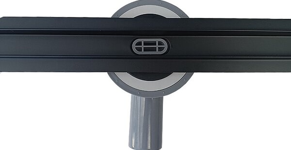 BPS-koupelny Sprchový odtokový žlab DL03 HYD-2605 60 cm, černý