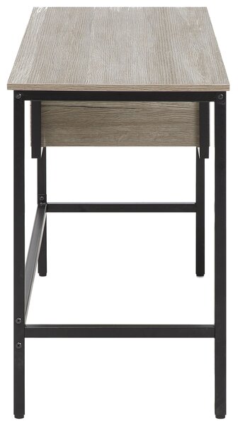 Pracovní stůl GRANT Světle hnědá 120 cm 48 cm se zásuvkami