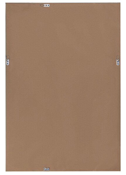 Zrcadlo BUBRY 61 cm 91 cm Stříbrná