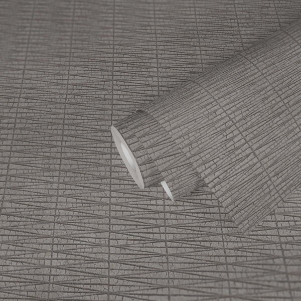 A.S. Création | Vliesová tapeta na zeď Hygge 2 38597-6 | 0,53 x 10,05 m | šedá