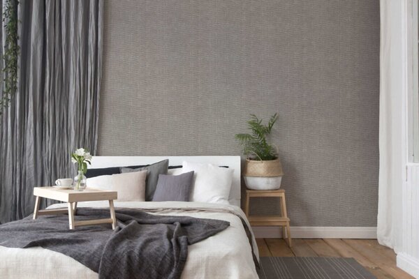 A.S. Création | Vliesová tapeta na zeď Hygge 2 38597-6 | 0,53 x 10,05 m | šedá