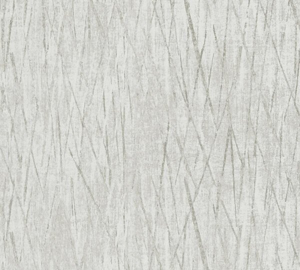 A.S. Création | Vliesová tapeta na zeď Hygge 2 38598-7 | 0,53 x 10,05 m | metalická, šedá
