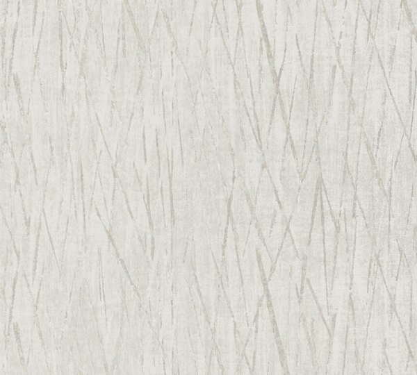 A.S. Création | Vliesová tapeta na zeď Hygge 2 38598-6 | 0,53 x 10,05 m | metalická, šedá