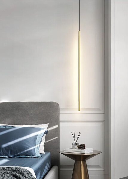 Toolight Toolight, LED stropní svítidlo 100cm, 13W, 4000K, APP1414-C, zlatá lesklá, OSW-00966
