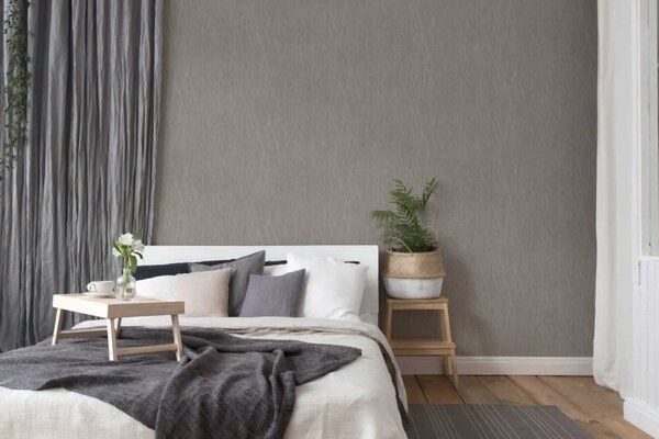 A.S. Création | Vliesová tapeta na zeď Hygge 2 38598-8 | 0,53 x 10,05 m | metalická, šedá