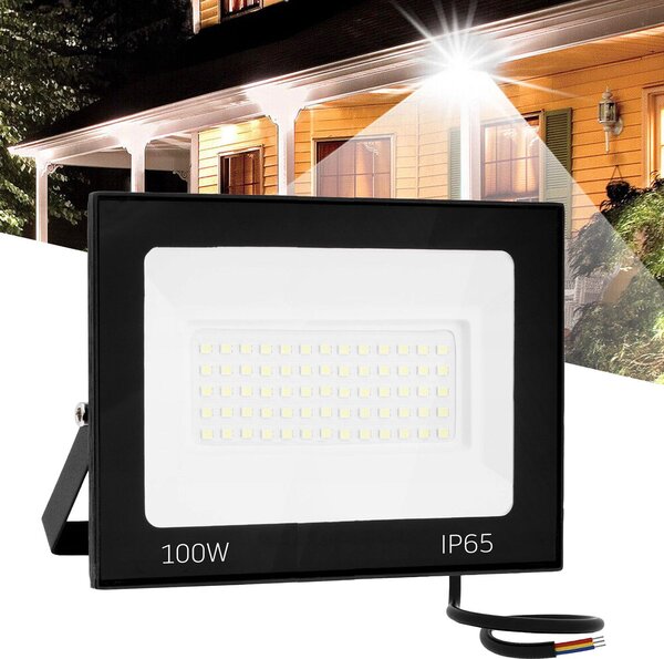 Toolight Toolight, LED panel 13x10,5 cm, 100W, 4500 lm, 4000 K, RSL004-100N, OSW-10203