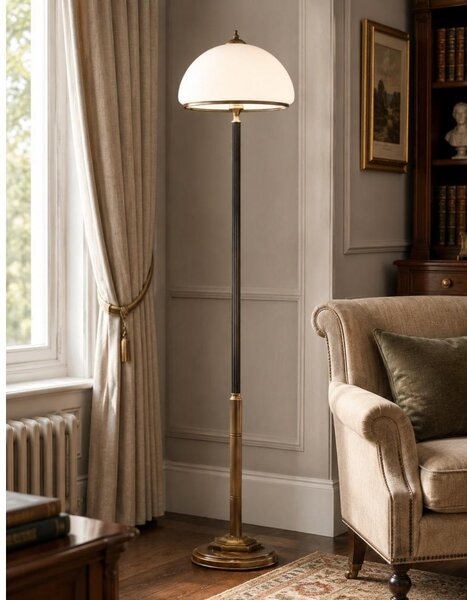 Brilagi - Stojací lampa TAURUS 2xE27/15W/230V bronz