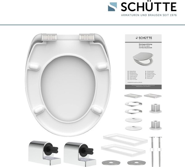 Eisl Sanitär WC prkénko Duroplast Soft Close Ying and Yang 82152